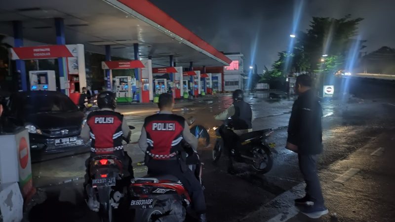 Polres Pelabuhan Belawan Tempatkan Personil Patroli di KIM untuk Cegah Balap Liar dan Kejahatan Jalanan