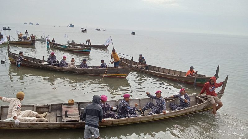 Yonmarhanlan I Laksanakan Kegiatan Prolasih Di Pesisir Pantai Belawan