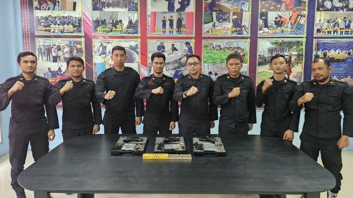 Tingkatkan Pengamanan, Lapas Pemuda Langkat Lakukan Pengecekan Inventaris Barang Senjata Api