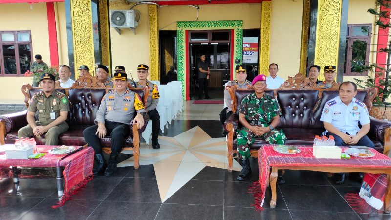 Prajurit Yonmarhanlan I Mengikuti Apel Zebra Toba 2024 Di Polres Pelabuhan Belawan
