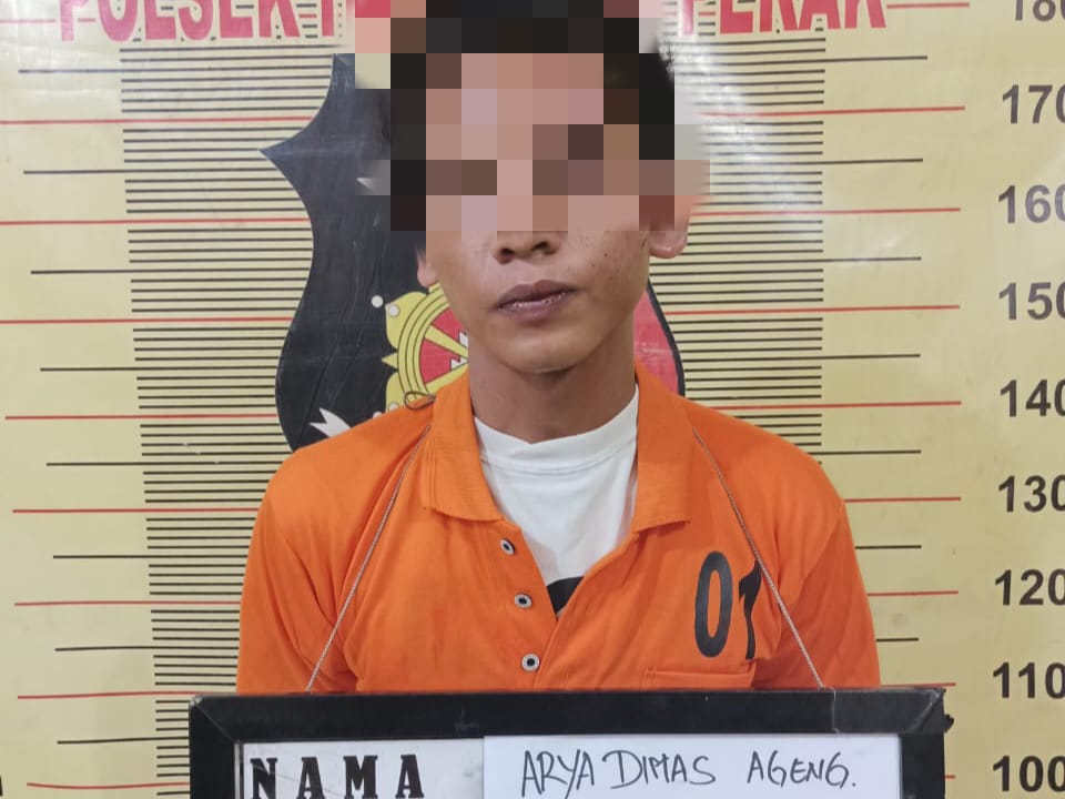 Polsek Hamparan Perak Tangkap Pelaku Penggelapan Sepeda Motor di Desa Bulu Cina