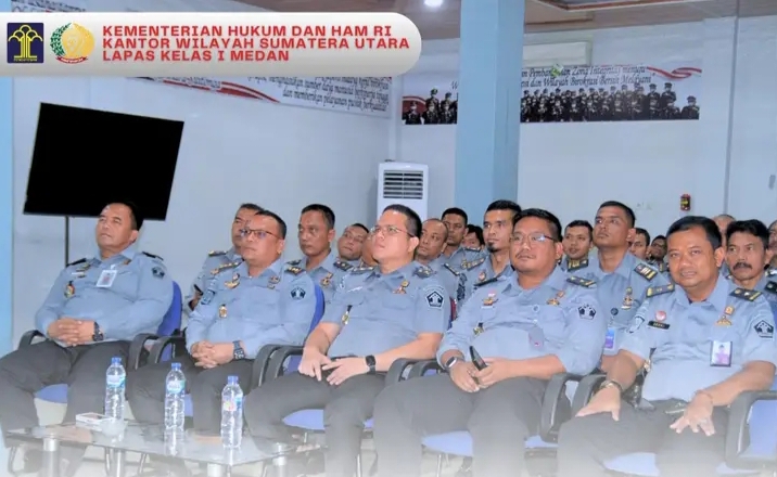 Lapas Kelas I Medan Siap Akselerasi Program Pemberantasan Narkoba dan Ketahanan Pangan