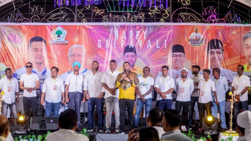 Etnis Tamil Medan Komit Menangkan Rico-Zaki jadi Walikota