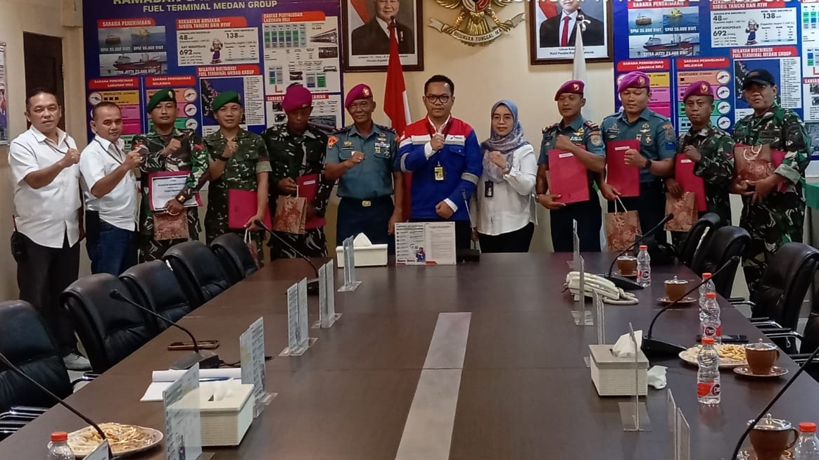 Gagalkan Dan Ungkap Aksi Ilegal Tapping,Prajurit Yonmarhanlan I Terima Penghargaan Dari PT Pertamina 
