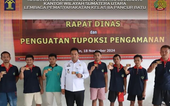 Serius Wujudkan Lapas BENAR, Lapas Pancur Batu Terapkan Penggunaan Uang Virtual Bagi WBP