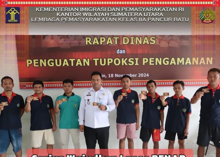 Serius Wujudkan Lapas BENAR, Lapas Pancur Batu Terapkan Penggunaan Uang Virtual Bagi WBP