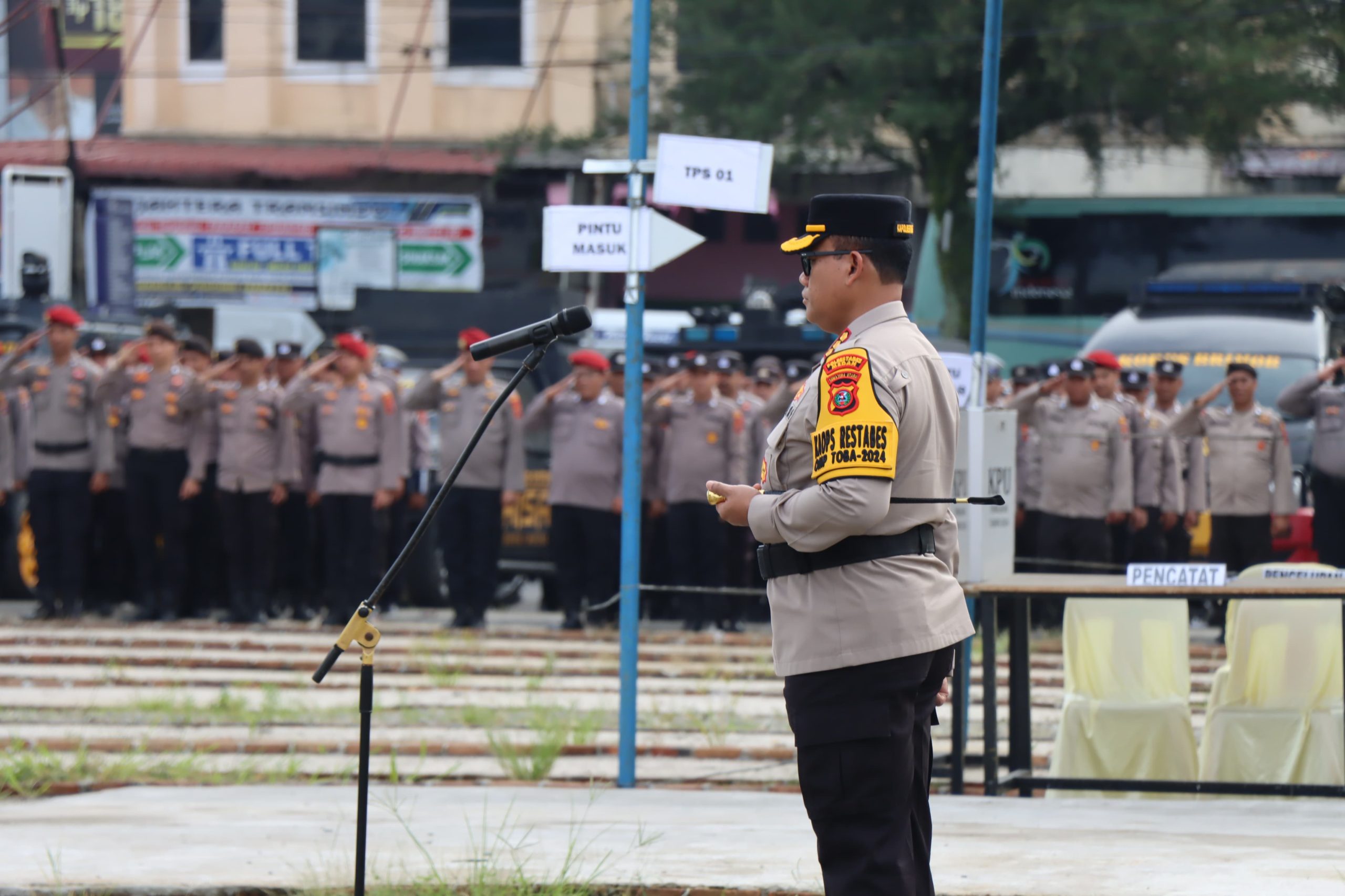 Pimpin Apel Serpas PAM TPS, Kapolrestabes Medan Sampaikan Sejumlah Harapan