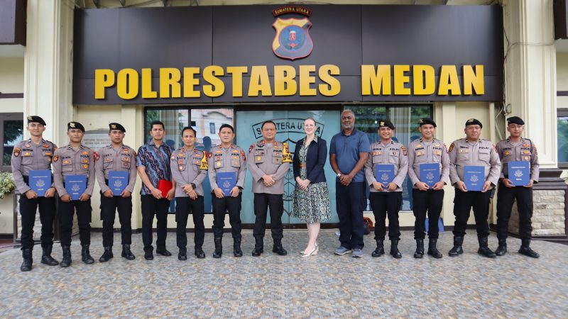 Tanggap Cepat dan Profesional, Polrestabes Medan Terima Penghargaan dari Konsul Amerika Serikat