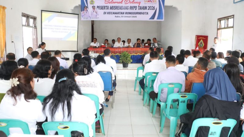 Pemkab Samosir Melangsungkan Musyawarah Perencanaan Pembangunan 2026