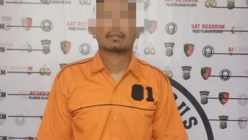 Sat Reskrim Polres Pelabuhan Belawan Tangkap Pelaku KDRT di Marelan