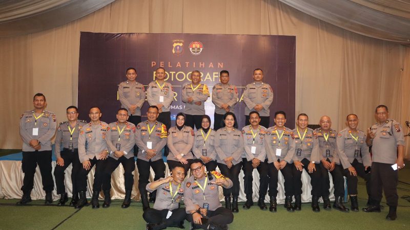 Pelatihan Photografi dan Presenter Kehumasan untuk Kasi Humas Sejajaran Polda Sumatera Utara
