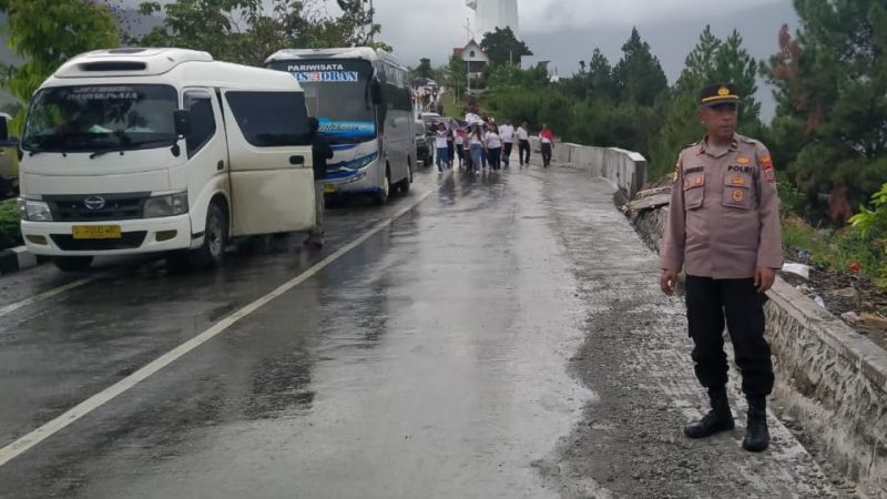 Polres Samosir Tingkatkan Pengamanan Selama Libur Panjang