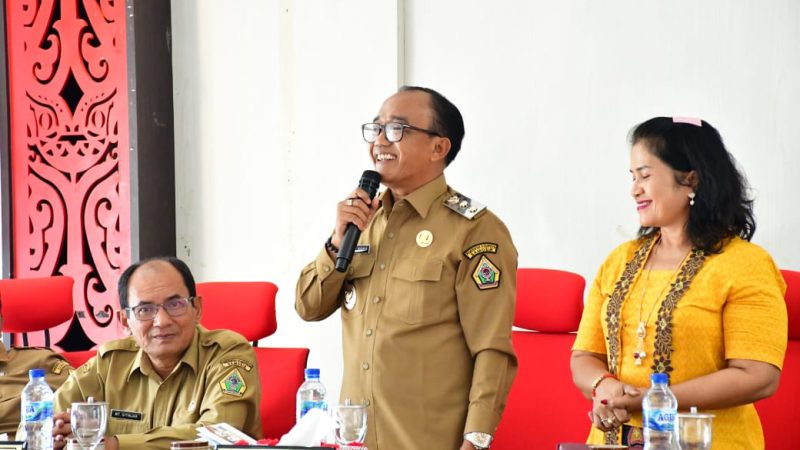 Pembangunan Samosir : Wakil Bupati Berharap Kerjasama Tim