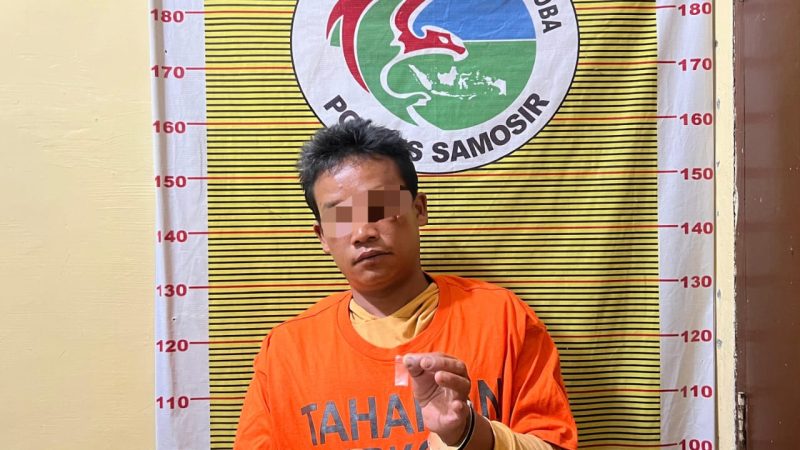 Polres Samosir Ungkap Kasus Narkotika di Desa Lumban Suhisuhi Toruan
