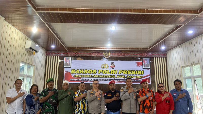 Polres Samosir Gelar Baksos “Polri Presisi” Untuk Masyarakat