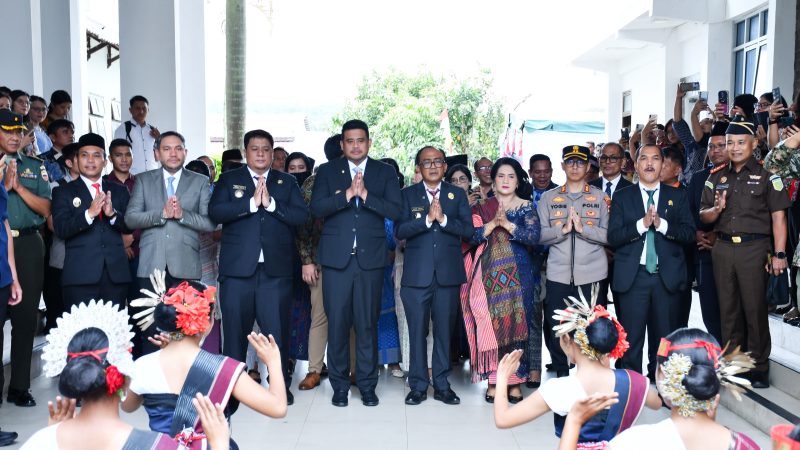 Bupati Samosir : Sinergitas dengan Pemprovsu Kunci Mewujudkan Visi Misi