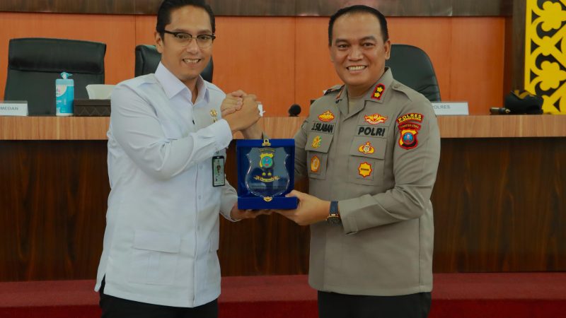 Kapolres Pelabuhan Belawan Terima Kunjungan Silaturahmi Walikota Medan