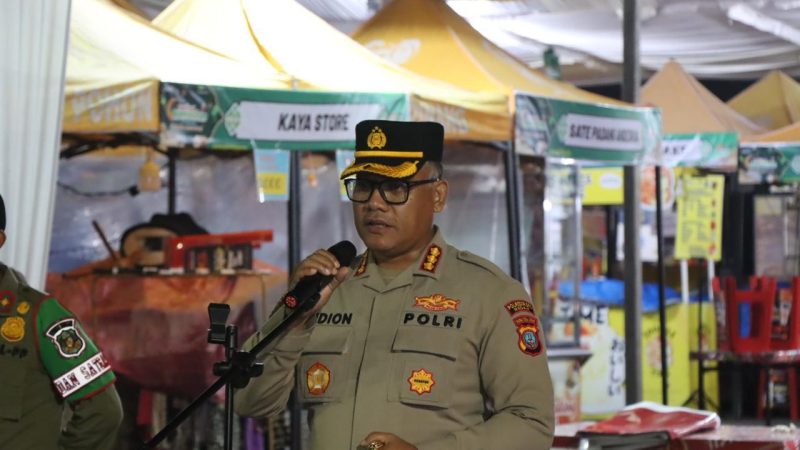 Kapolrestabes Medan Pimpin Apel dan Patroli Satgas Anti Tawuran di Medan