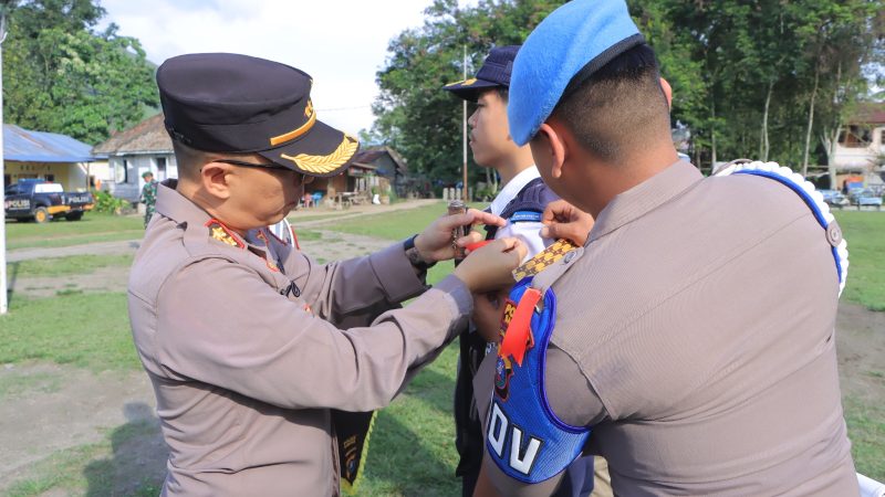 Polres Samosir Gelar Apel Gelar Pasukan Operasi Ketupat Toba 2025