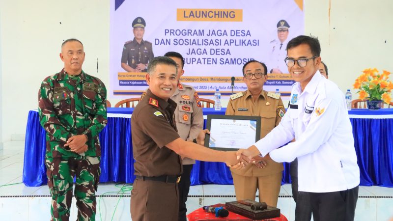 Kejaksaan Negeri Samosir Luncurkan Aplikasi “JAGA DESA” untuk Pengawasan Dana Desa