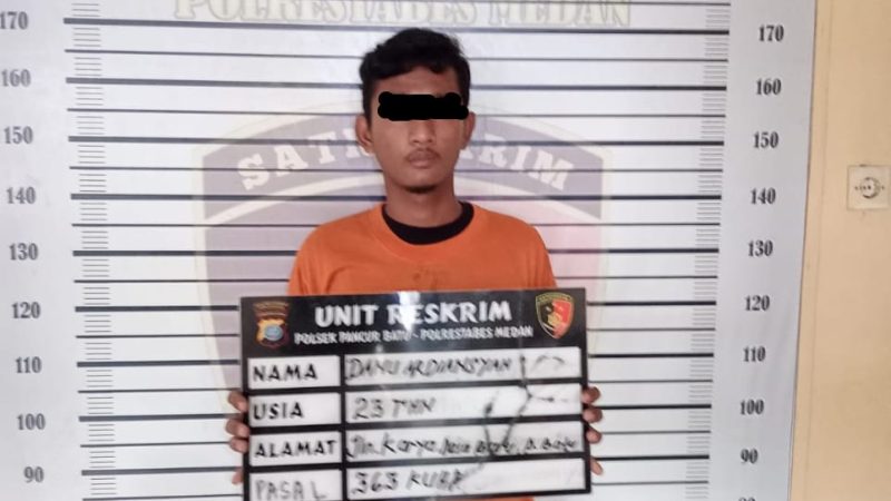 Unit Reskrim Polsek Pancur Batu Berhasil Mengungkap Kasus Pencurian dengan Pemberatan.