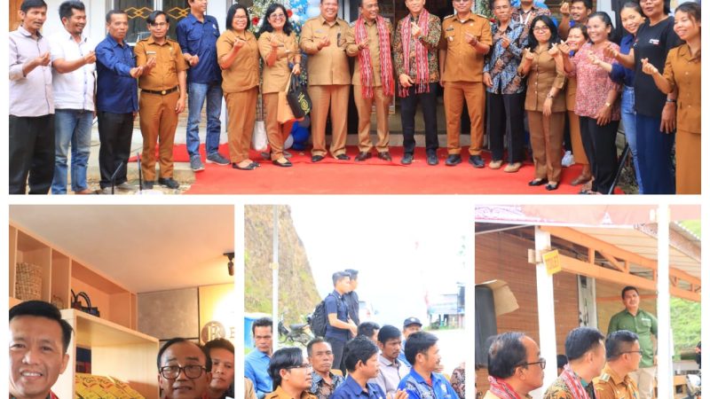 Galeri UMKM Desa Wisata Hariara Pohan Kabupaten Samosir Diresmikan