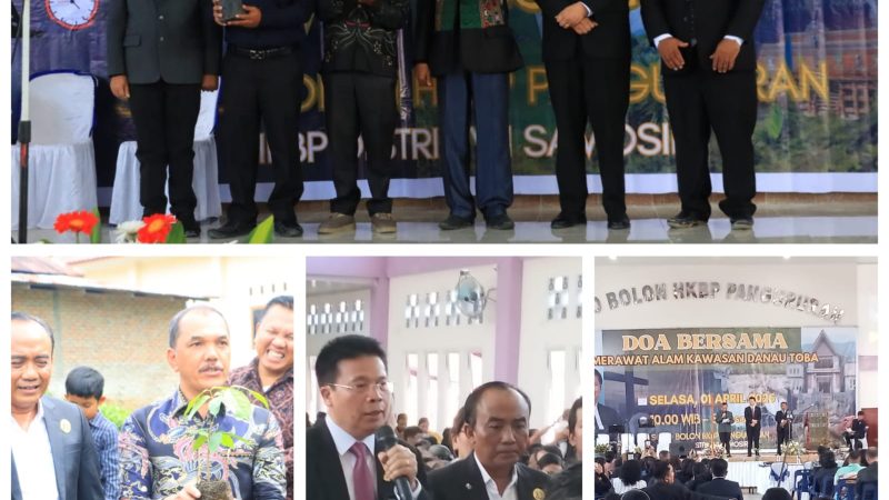 Pemkab Samosir Dukung Upaya HKBP Merawat Alam Danau Toba