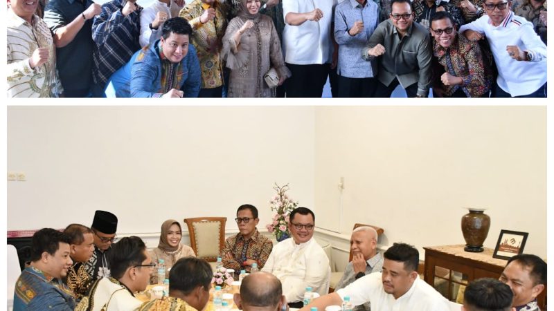 Bupati Samosir Hadiri Halal Bihalal Gubsu Sumatera Utara