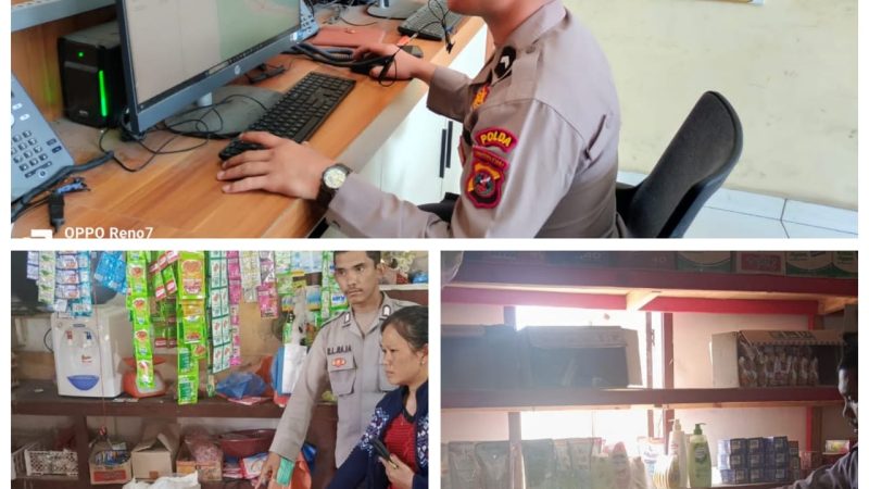 Polres Samosir Tangani Laporan Pencurian di Toko Felix Tamba
