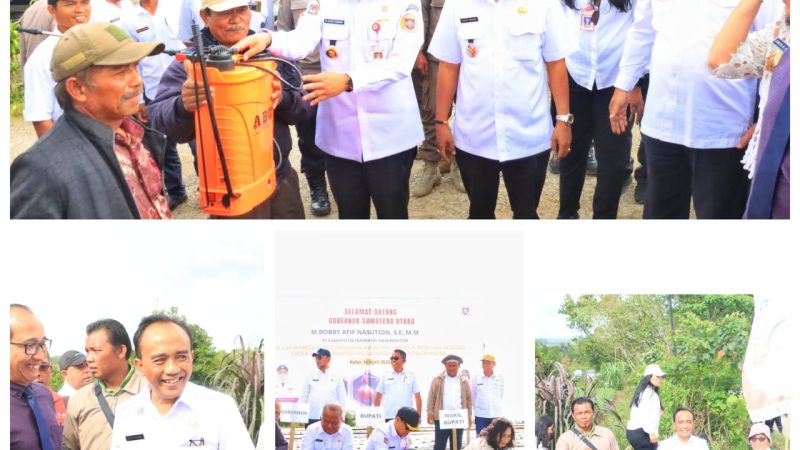 Pemkab Samosir Terima Bantuan Pertanian dari Pemprov Sumut