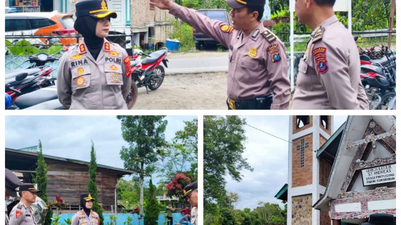 Polres Samosir Pastikan Keamanan Ibadah Paskah