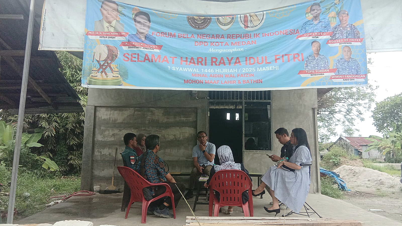 DPD FBN RI Medan Sambut Kunker RS Royal Prima Marelan