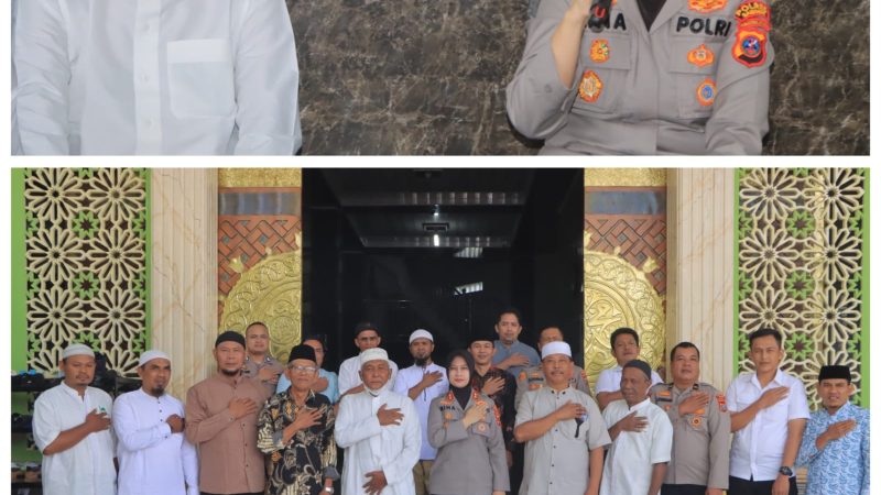Kapolres Samosir Jalin Silaturahmi dengan BKM Masjid Al Hasanah