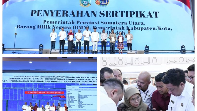 Bupati Samosir Hadiri Rakor Penyelesaian Permasalahan Pertanahan di Sumut