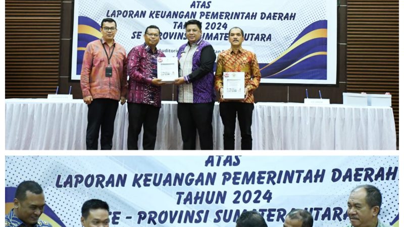 Pemkab Samosir Raih Opini WTP ke-8 atas Laporan Keuangan Tahun 2024