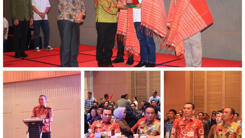 Wabup Samosir Buka Sosialisasi Implementasi Sistem Informasi Pemerintahan Daerah (SIPD) RI