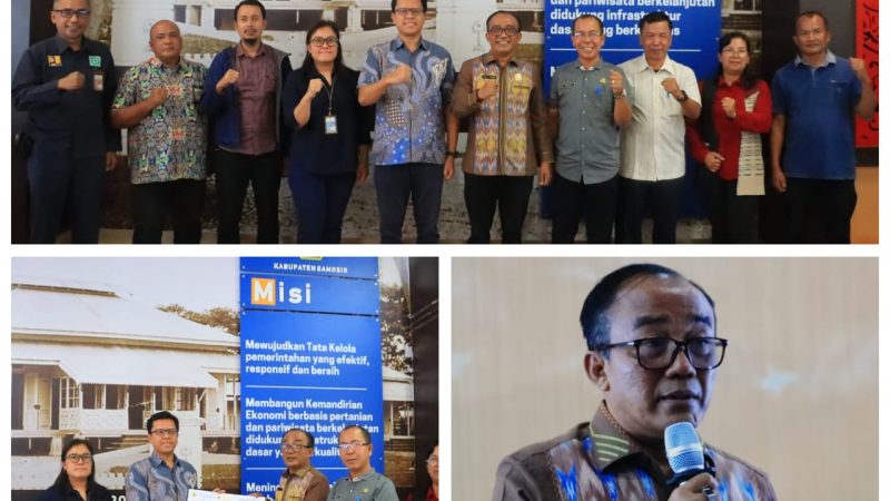 Pemkab Samosir Terima Pengelolaan Sementara IPLT dari Kementerian PU