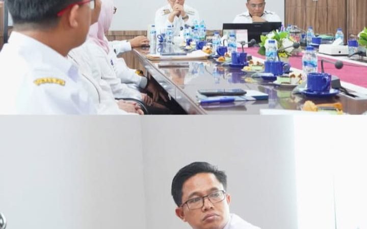 Plt. Kadis SDABMBK Kota Medan dan BPN Sumut Gelar Pertemuan