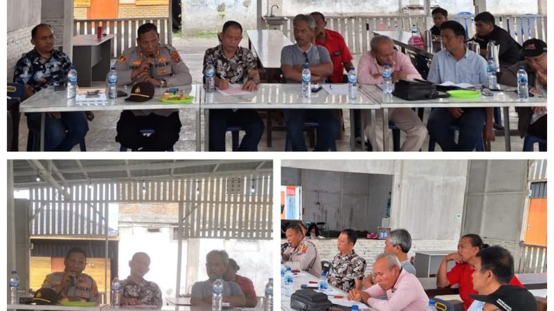 Polres Samosir Hadiri FGD Bahas Karhutla Bersama Aliansi Jurnalis dan Pemangku Kepentingan