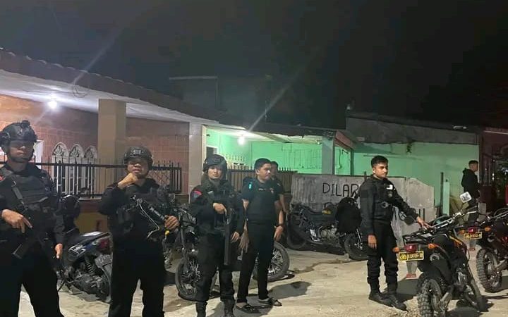 Brimob Sumut Gelar Patroli Cipta Kondisi, Jaga Kondusivitas Belawan Tetap Aman dan Terkendali