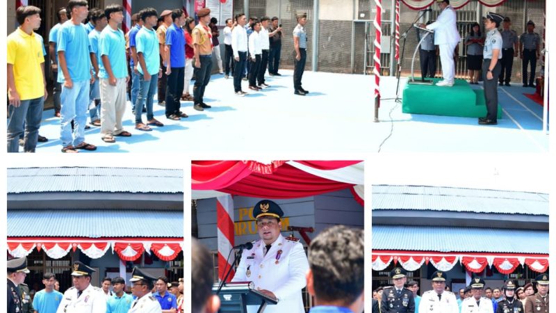 Bupati Samosir Serahkan Remisi Umum dan Remisi Dasawarsa kepada 86 Warga Binaan Lapas Pangururan