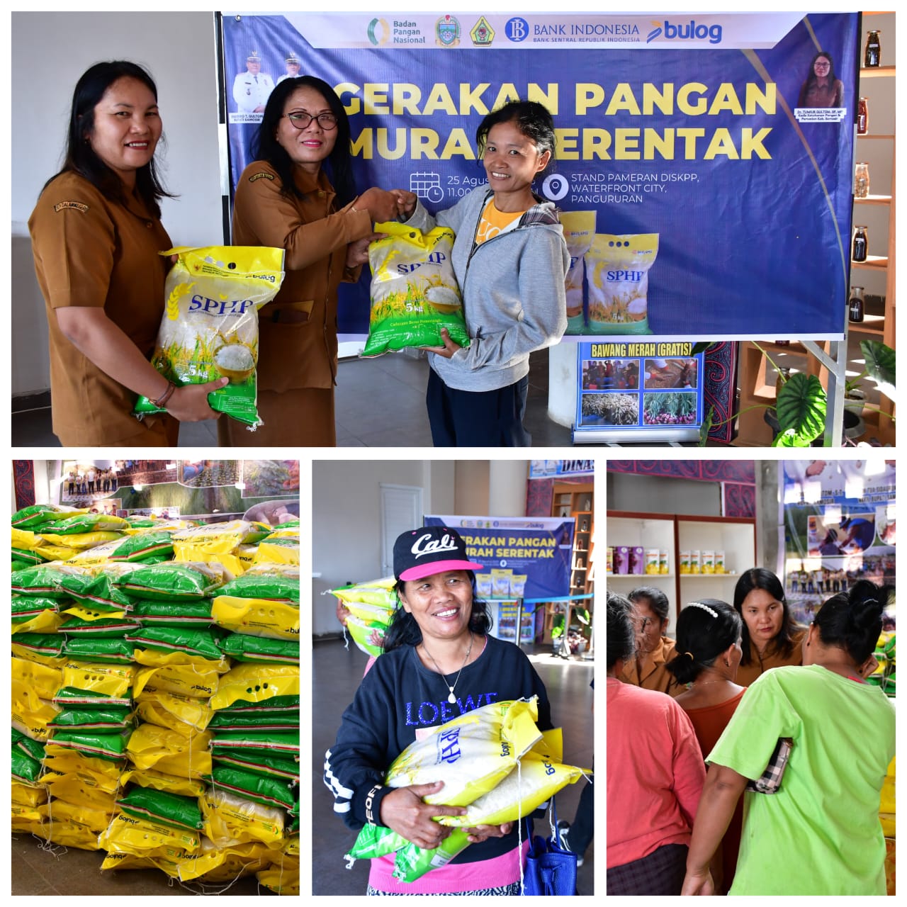 Pemkab Samosir Gelar Gerakan Pangan Murah untuk Kendalikan Inflasi