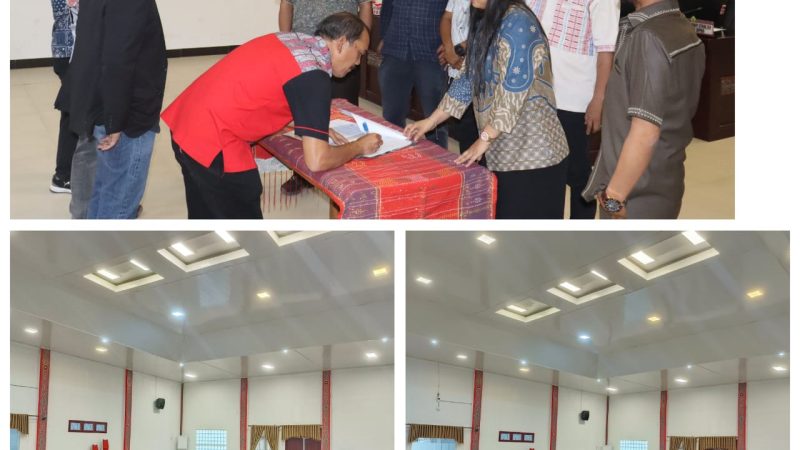 DPRD Samosir Resmi Bentuk Pansus PT Toba Pulp Lestari Tbk untuk Tindaklanjuti Aspirasi Masyarakat