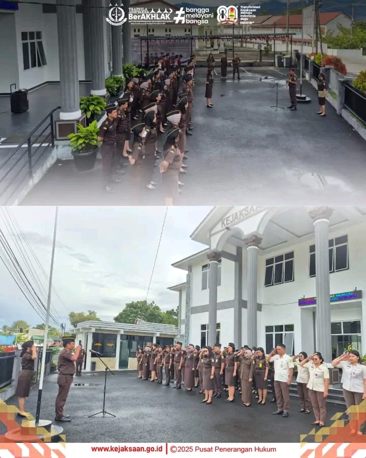 Apel Senin Kejaksaan Negeri Samosir: Menjaga Marwah dan Integritas
