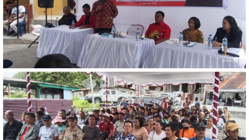 Rapidin Simbolon Bagikan Sembako dan Sosialisasi Empat Pilar Kebangsaan di Balige