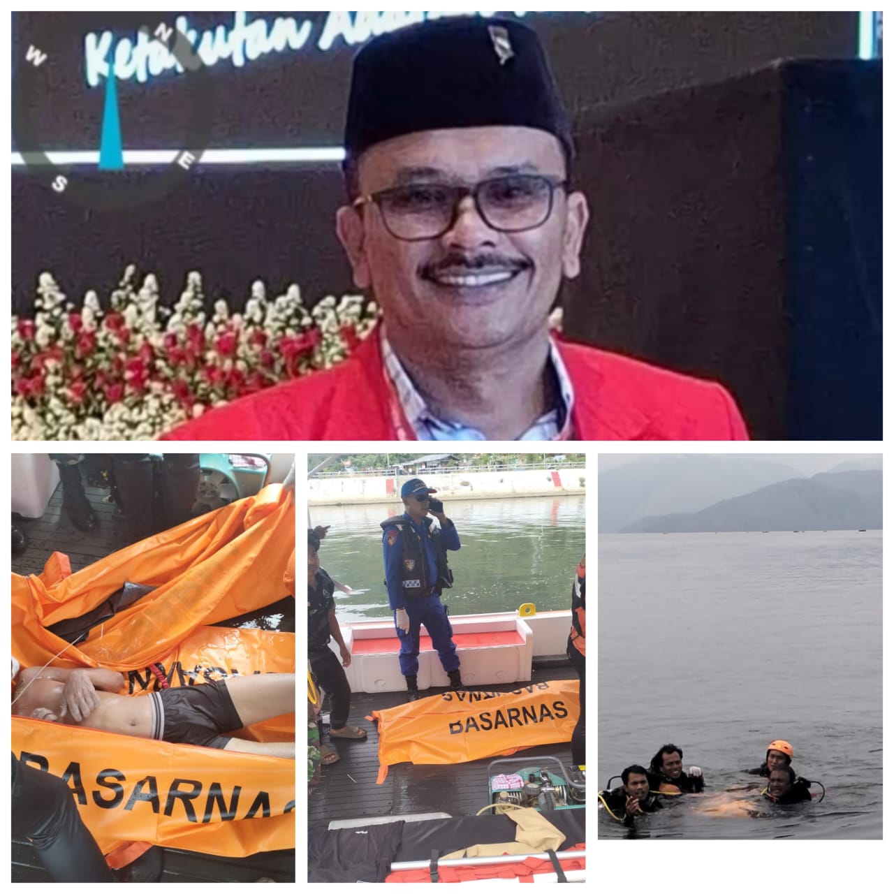 Ketua Fraksi PDI Perjuangan DPRD Samosir Apresiasi Kinerja Tim Basarnas dalam Pencarian Warga Hilang di Danau Toba