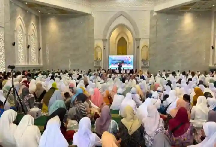 Komandan Batalyon C Pelopor Brimob Polda Sumut Hadiri Tabligh Akbar Maulid Nabi Muhammad SAW, Pererat Silaturahmi dan Ukhuwah Islamiyah di Tapanuli Selatan