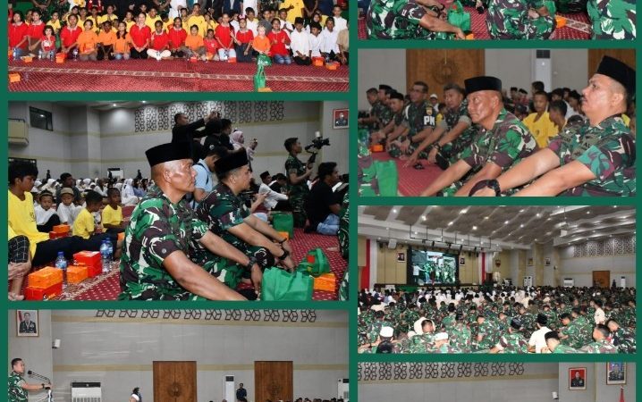 Dukung Terciptanya Keamanan Dan Keselamatan Masyarakat Bangsa Indonesia, Wadan Yonmarhanlan l Hadiri Kegiatan Doa Bersama