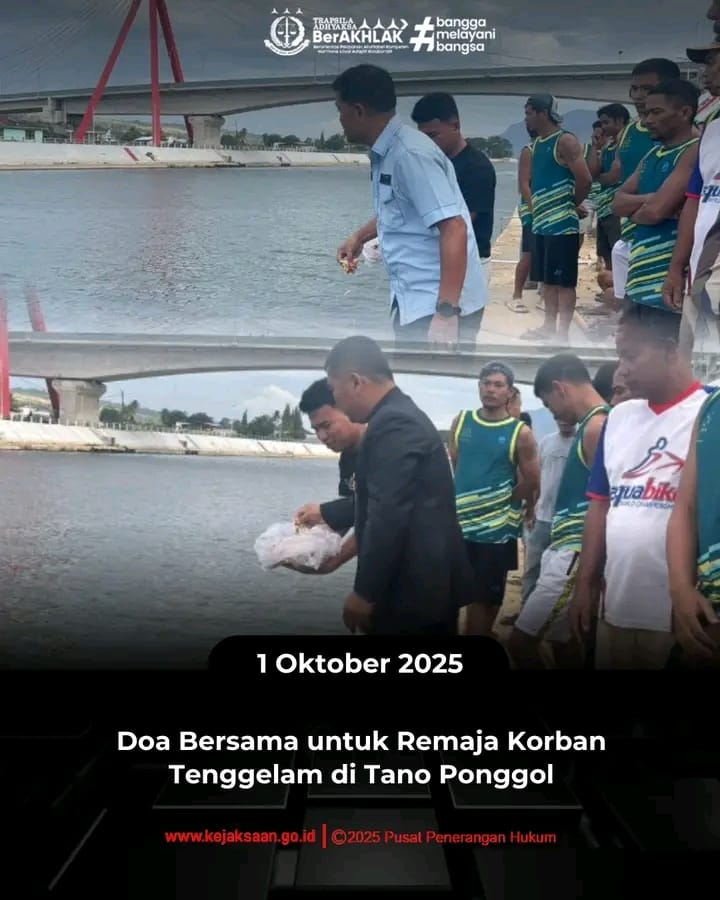 Kejaksaan Negeri Samosir Gelar Doa Bersama untuk Korban Tenggelam di Tano Ponggol