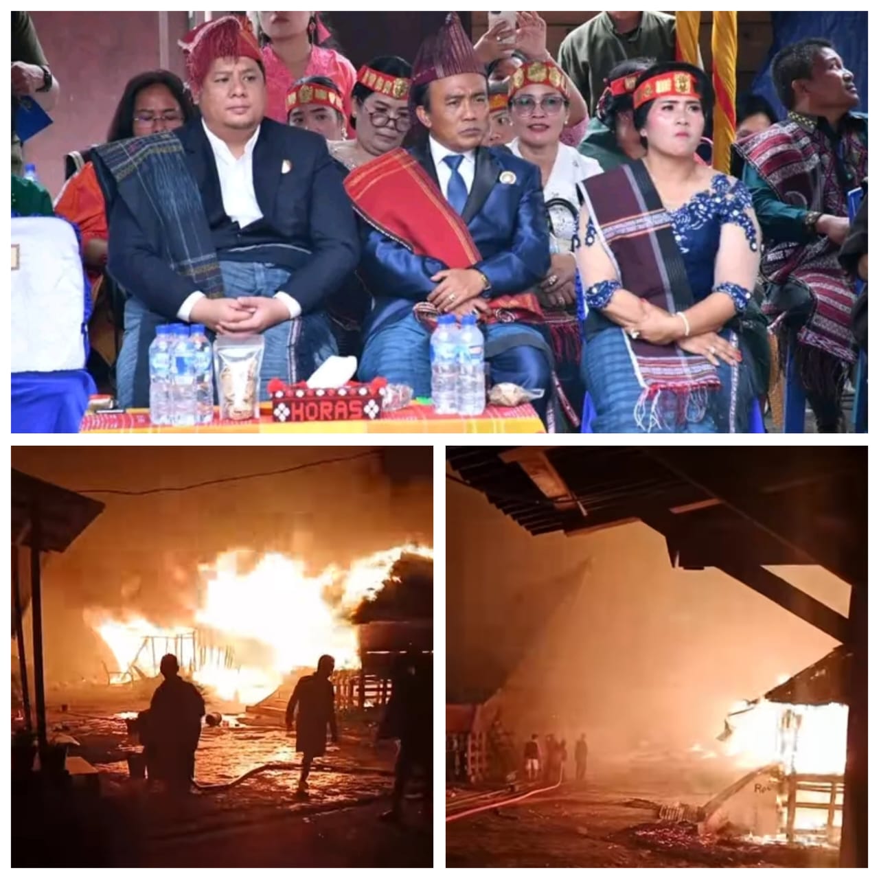 Api Hanguskan Rumah Warga, Empati Bupati Samosir Seolah Padam